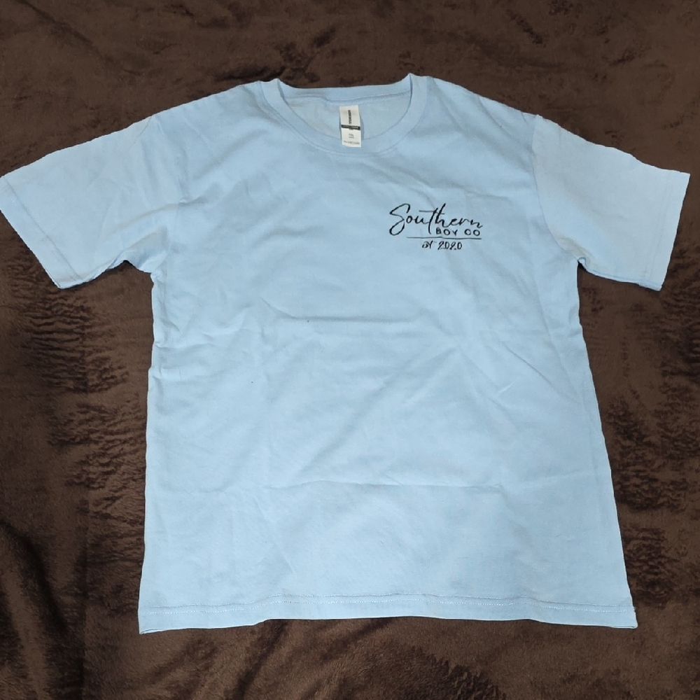 Caribbean Sky Blue Kids Tee